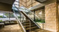 현대 가정 유리제 패널 손잡이지주 알루미늄 U 채널 방책 층계 난간 디자인