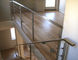 발코니 층계 갑판 방책을 위한 정연한 난간 동자 스테인리스 케이블 방책